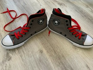 converse back zip high top sneaker