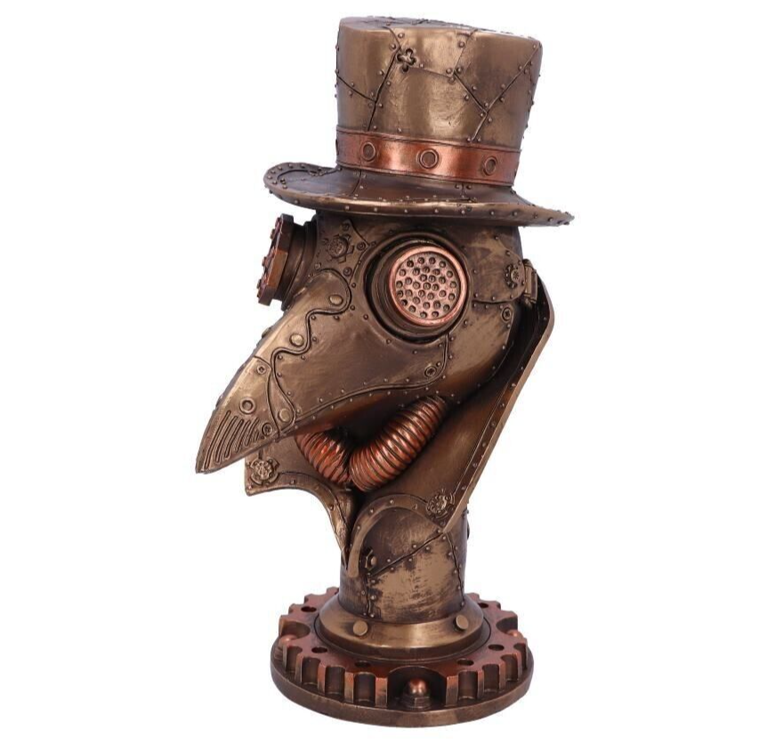 Nemesis Now BEAKY Steampunk Plague Doctor Schnabel Bust Figurine Ornament 23cm