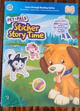 LeapFrog Tag Pet Pals Sticker Story Time Ages 4-8