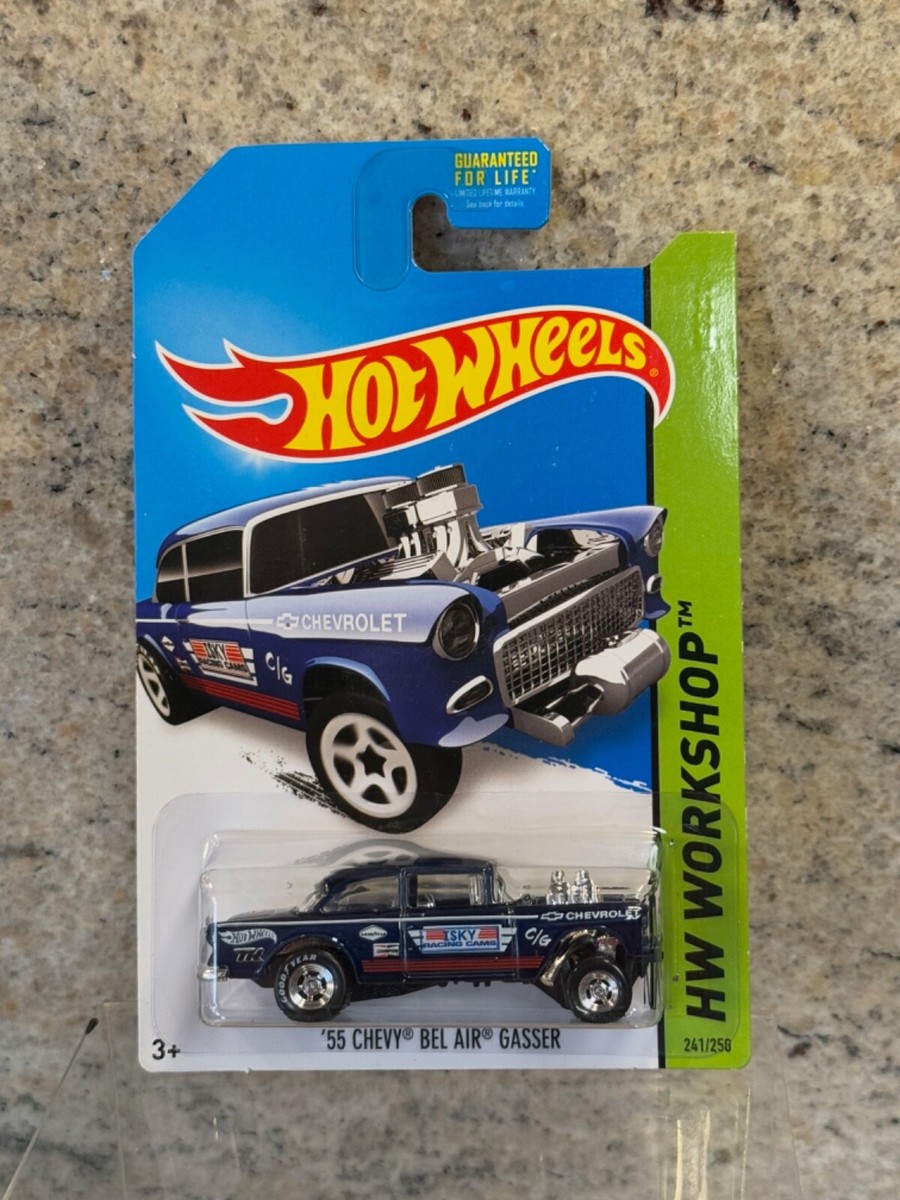 New 2014 Hot Wheels Super Treasure Hunt - Workshop - '55 Chevy Bel
