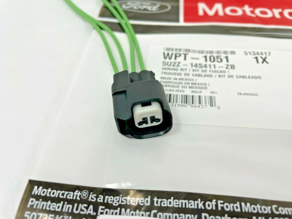Arnés de cableado coleta inyector de combustible OEM FORD MOTORCRAFT 5U2Z-14S411-ZB WPT-1051 Foto 3 de 4