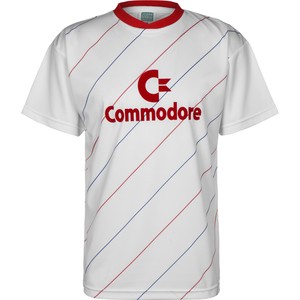 RETRO FC Bayern München Trikot Away Commodore 1984 Herren NEU