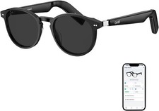 Wireless Bluetooth Sunglasses for Men and Women,Smart Sunglasses with AI