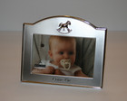 Malden International Designs Cutie Pie 4x6 Picture Baby Horse Rocker Frame w Box — photo 3