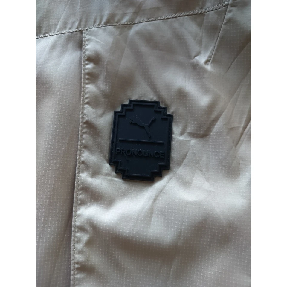 Chaqueta para mujer Puma X Pronunce tejida beige ligera edición limitada talla XL  Foto 4 de 4