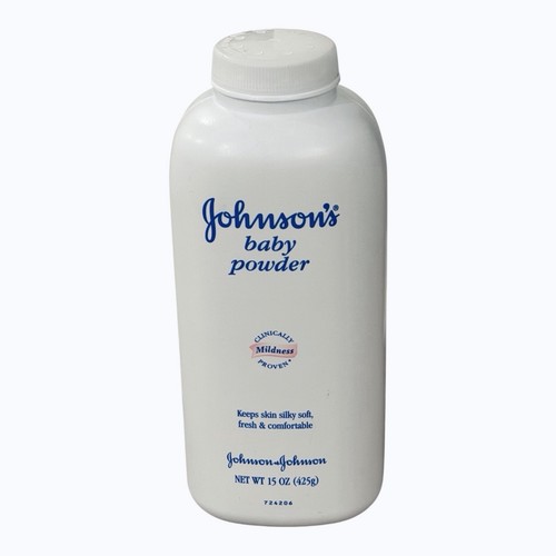 Rare Johnson & Johnson's J&J Baby Powder WITH TALC 15oz 80% Full