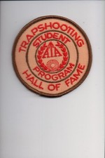 Trapshooting Hall Of Fame Student Program patch