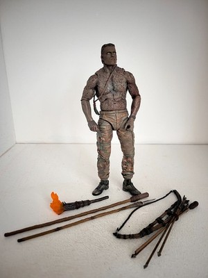NECA PREDATOR SERIES 9 JUNGLE DISGUISE DUTCH SCHAEFER TOY ACTION