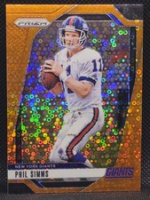 2024 Prizm Phil Simms Orange Disco #218