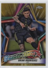 2022 Chrome MLS Future Stars Gold Refractor 27/50 Brian Rodriguez Rodríguez 12w4