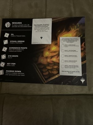 Magic The Gathering Final Fantasy Commander Party Official Promo Material
