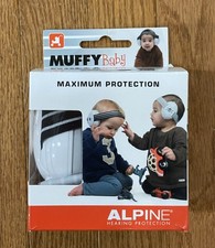 Alpine Muffy Baby - Ear Protection for Kids up to 36 Months - White / New In Box