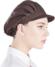 3pcs Chef Hats for Women Men Chef Caps Work Hats Kitchen Cooking Bakers Hat f...