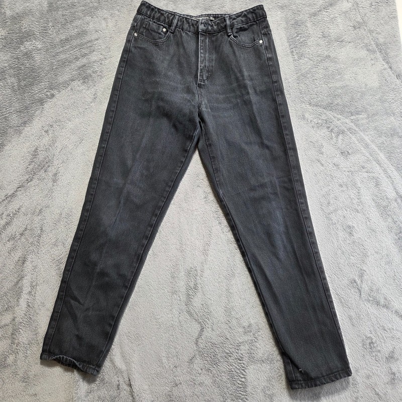 Zara Trafaluc Denimwear Jeans Women Size 4 Black Denim Casual Skinny Leg Zip Fly