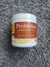 Fera Pet Organic Probiotics + Prebiotics Supplements for Gut Health Digestion