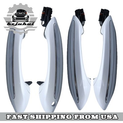 For BMW F07 F10 F11 F06 F01 F04 Comfort Access Exterior Door Handle White X4