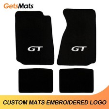 Fit Ford Mustang 1994-2004 Quality Black Velour Carpet Car Floor Mats Liners
