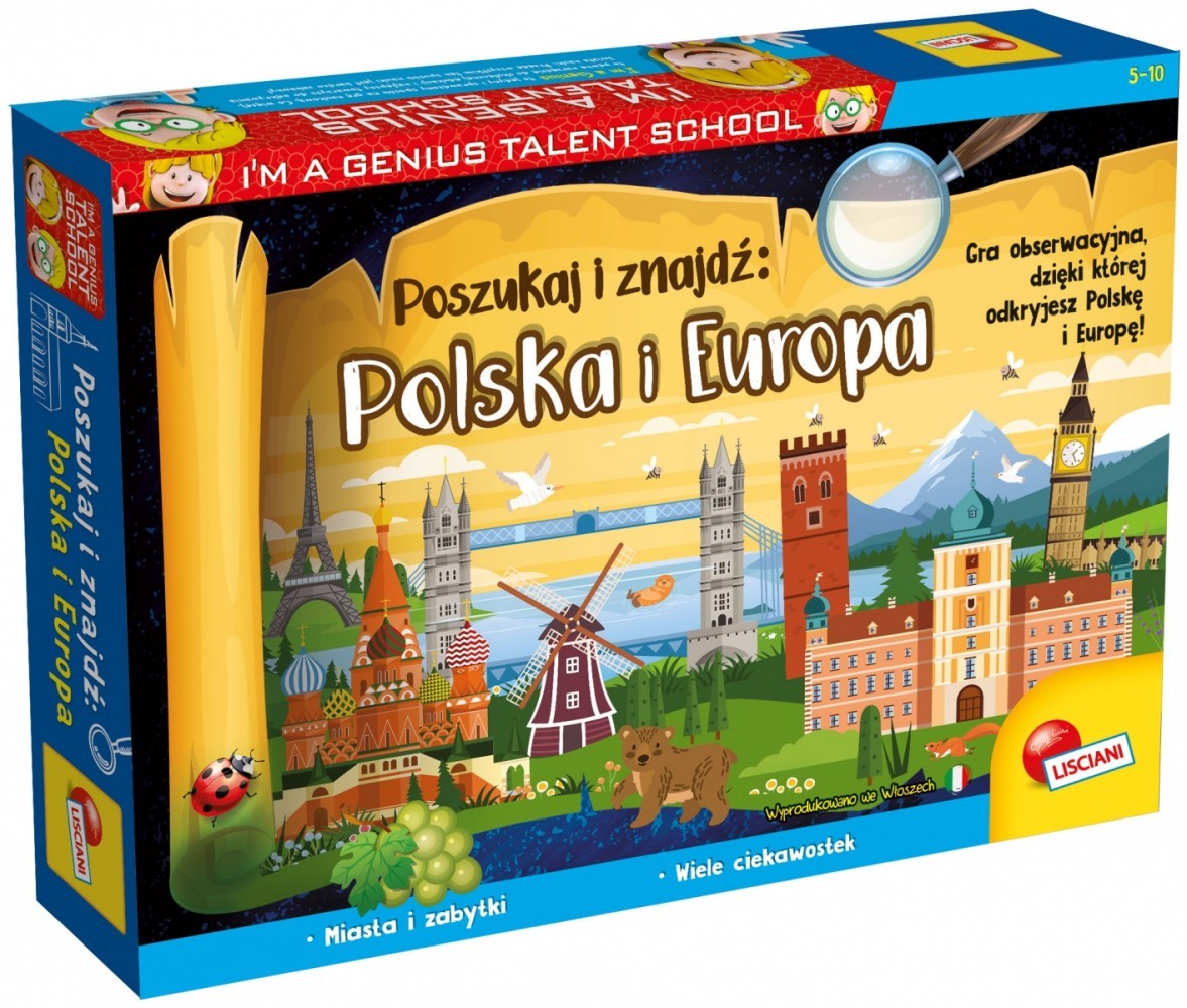 8008324094059 Игра Im Genius Ищи и находи Польша и Европа Лисчиани 4890₽