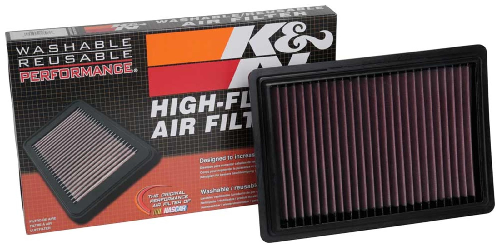 K&N 33-5091 Performance Engine Air Filter Fits 2019-2025 Infiniti QX50 QX55