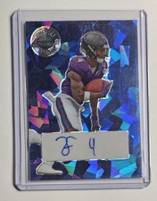 2023 LEAF PRO SET PLATINUM ICE ROOKIE AUTO /10 ZAY FLOWERS BALTIMORE RAVENS MINT