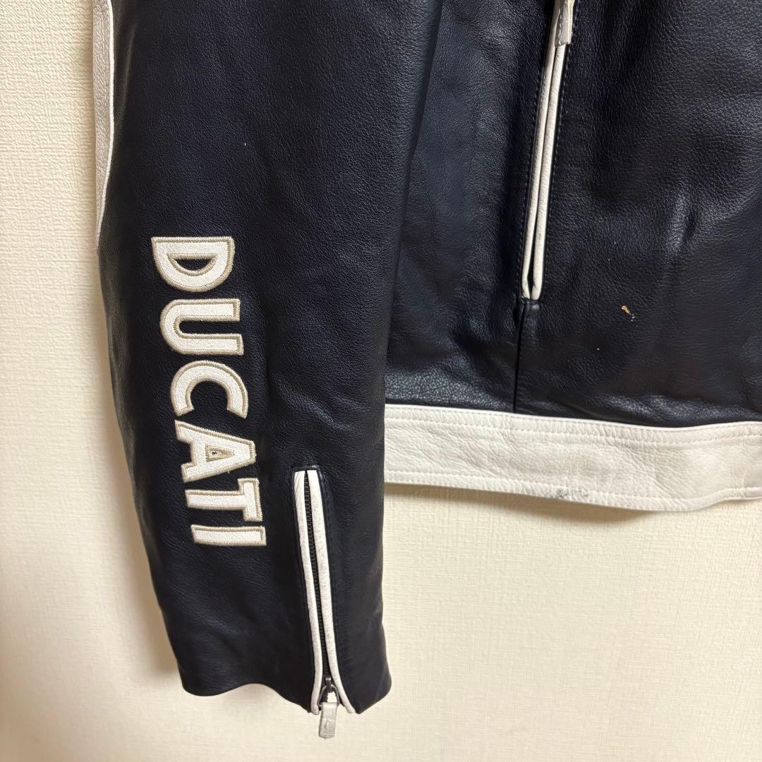 Ducati Performance Leather Jacket Rider Italy Made - image 5