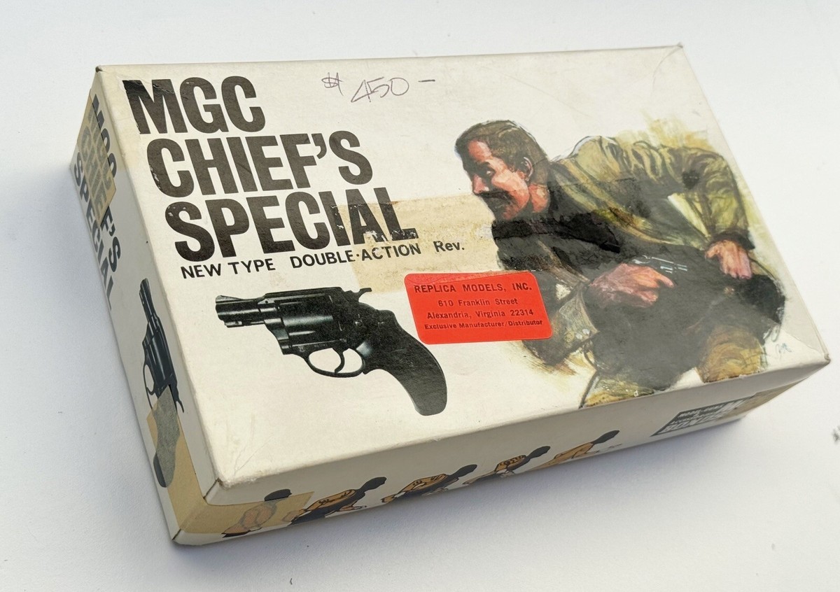MGC M36 Smith & Wesson Chiefs Special Snub Nose Metal Replica w