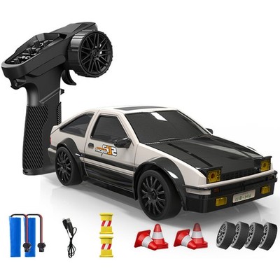 RC Drift Car 1:24 Scale Remote Control Vehicle with LED Lights for Adults & Kids