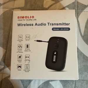 SIMOLIO Bluetooth Receiver for Car Home Stereo/Wired Headphones/Hands Free Calls