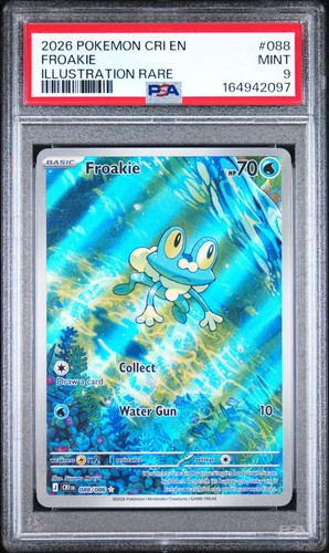 Froakie graded PSA 9 for sale on eBay