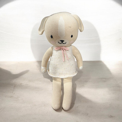 Cuddle + Kind 'Mia the Dog' doll handcrafted in Peru LARGE