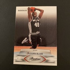 2009-10 Panini Prestige - Rookie DeJuan Blair #186 (RC) San Antonio Spurs