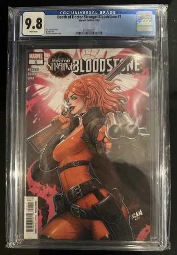 Death of Doctor Strange: Bloodstone #1 CGC 9.8 White Pages Marvel 2022 NM/MT DR.
