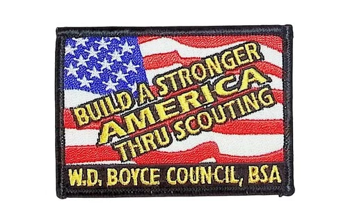 W. D. Boyce Council IL CP BSA Patch BLK Bdr (ZG618)