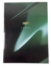 Bentley Arnage Luxury Car Sales Brochure Automotive Collectible
