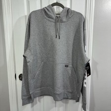 Dickies Fleece Hoodie Sweatshirt Size XL Gray NWT