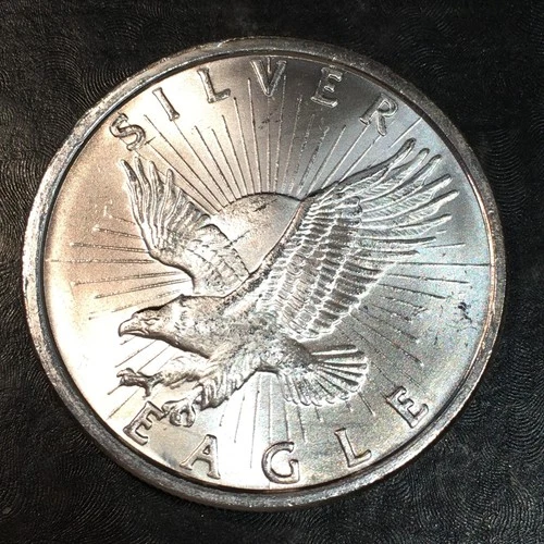 1oz Silver Bullion Classic Sunshine Minting Silver Eagle WE COMBINE SHIP #R918