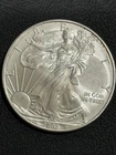 Two 2008 American Silver Eagle 1 oz Bullion  Coins BU