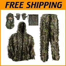 Stealthy Camo Ghillie Suit for Jungle Adventures