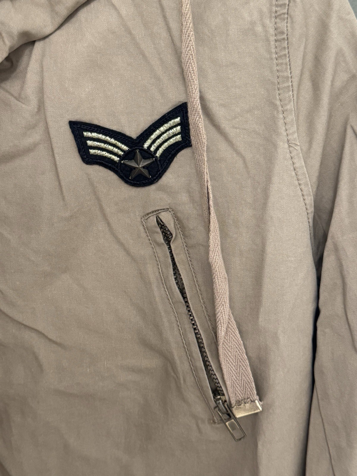 Utility Woman Patch Jacket Size Large - image 3