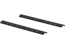 Curt Universal 5th Wheel Base Rails, 25K (Carbide Black)