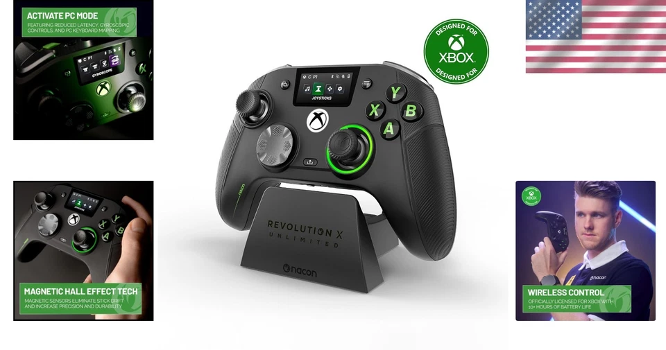 Xbox Wired/Wireless Controller with Instant Triggers & Game Pass Ultimate Trial - Image 2 of 4