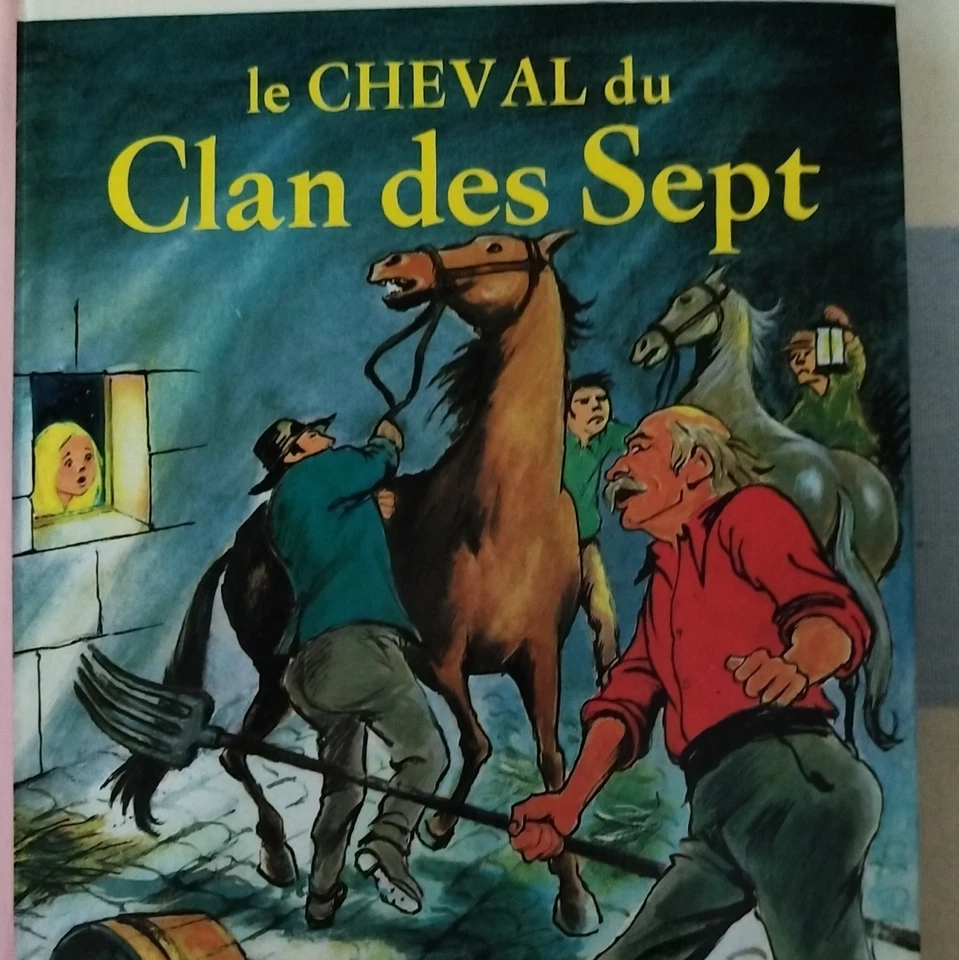 Le cheval du Clan des Sept, livre pour enfant, thème chevaux, roman - Photo 1/1