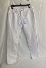  375 Escada Sport Women's White Stretch Pull-On Cotton Jeggings Pants Size 38