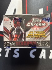 2025 Topps Chrome Marvel Deadpool Trading Cards Blaster Box Factory Sealed