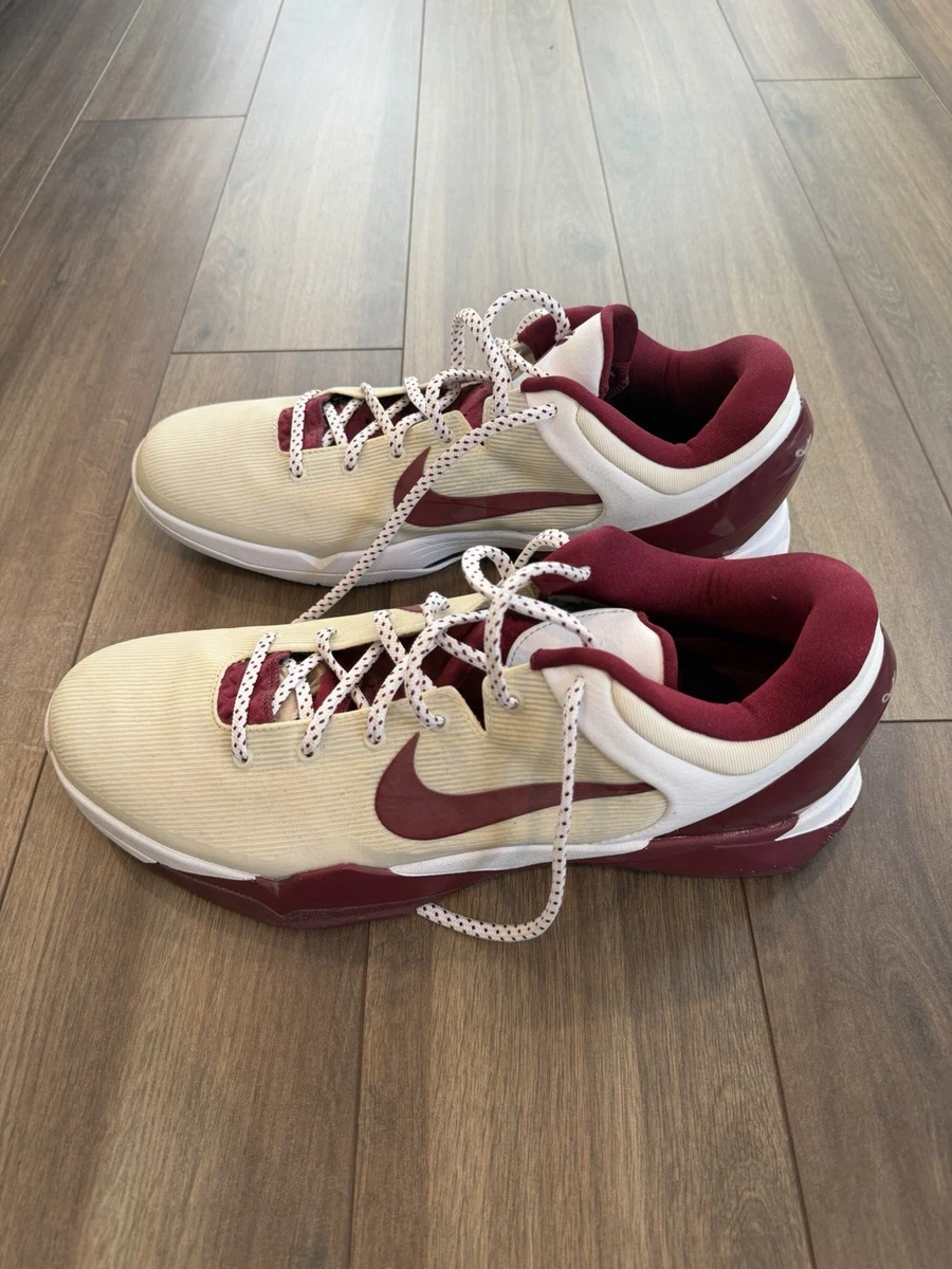 Nike Zoom Kobe 7 System TB White Maroon for Sale | Authenticity