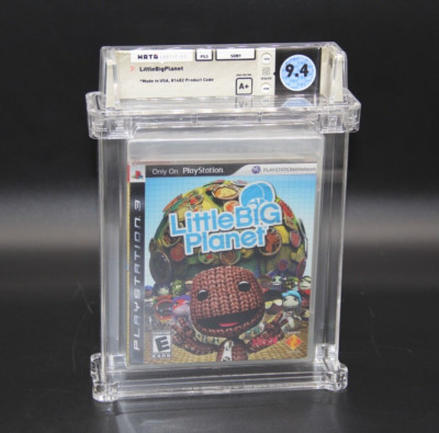 Little Big Planet PlayStation 3 PS3 2008 New Sealed WATA 9.4 A+ Recalled UPC LBP