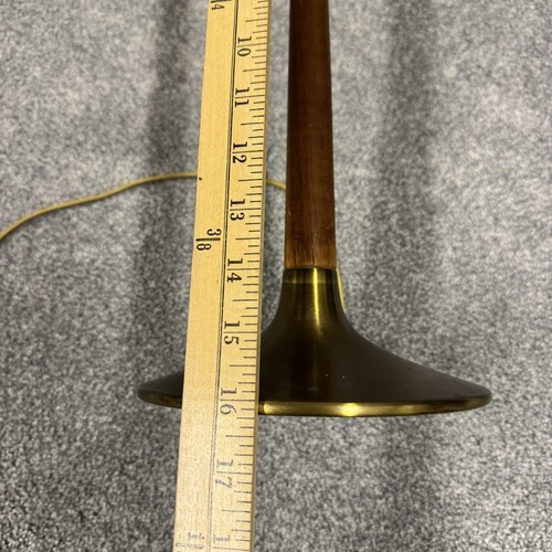 Rare Svend Aage Holm Sorensen 4109 Brass Round Lamp Danish Mid Century - Picture 7 of 14