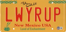 BOB ODENKIRK SIGNED AUTOGRAPH BREAKING BAD LICENSE PLATE  BECKETT BAS COA