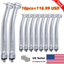 10 Yabangbang NSK Style Dental High Speed Handpiece Push Button Clean Head 4H-Y4