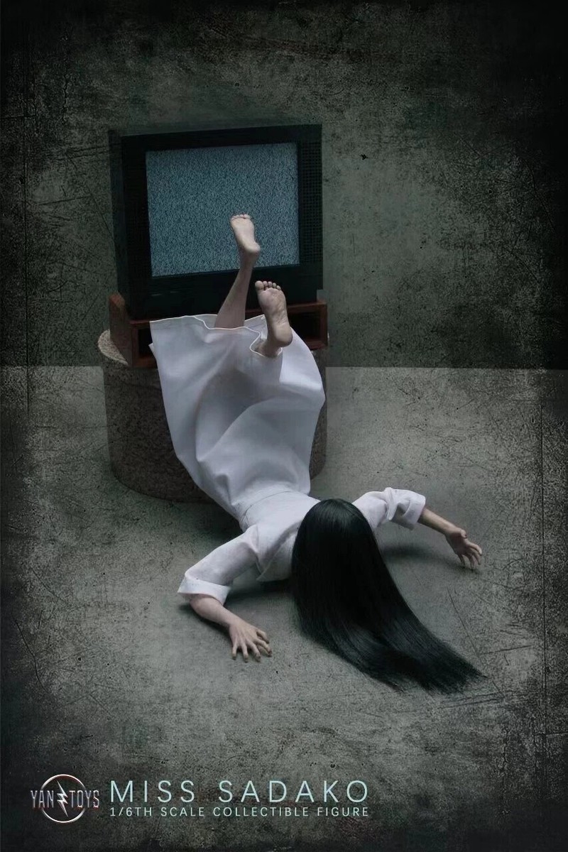 YANTOYS 1/6 ミス サダコ JR08 Miss Sadako YANTOYS JR08 1/6 Collectible Girl Ghost Action Figure TV
